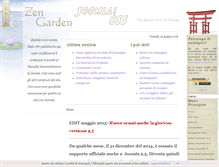 Tablet Screenshot of joomlacsszengarden.com